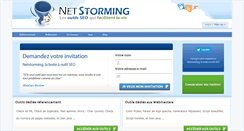 Desktop Screenshot of netstorming.fr